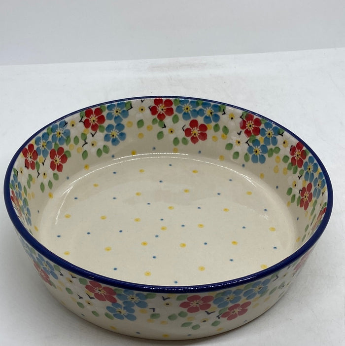 Flat rimmed Quiche Baker  ~ 7.5" ~ 2413 - T4!