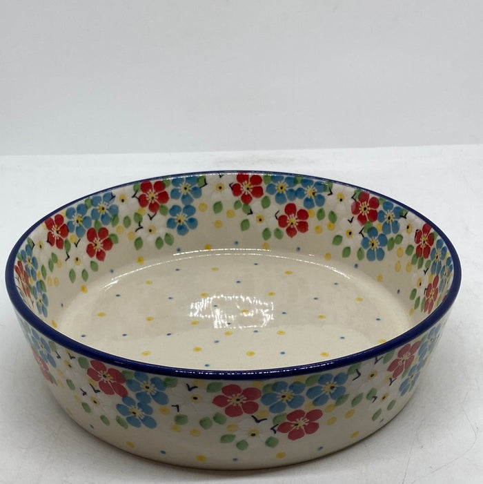 Flat rimmed Quiche Baker  ~ 7.5" ~ 2413 - T4!