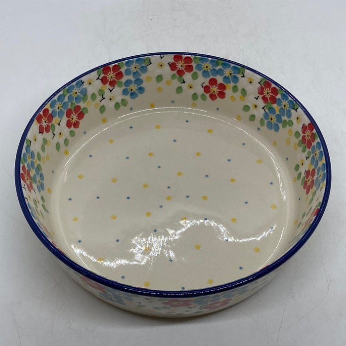 Flat rimmed Quiche Baker  ~ 7.5" ~ 2413 - T4!