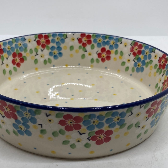Flat rimmed Quiche Baker  ~ 7.5" ~ 2413 - T4!