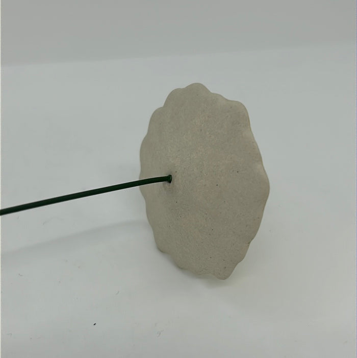 Flower on longer Metal stick - MZ1