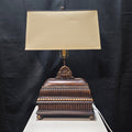 French Regency Style Rectangle Lamp 20"x10"x30"