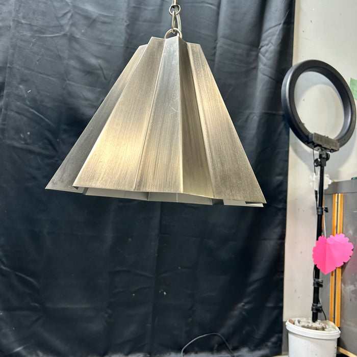Gabby Stainless Steel Flower Pendant Light 16"x 36"