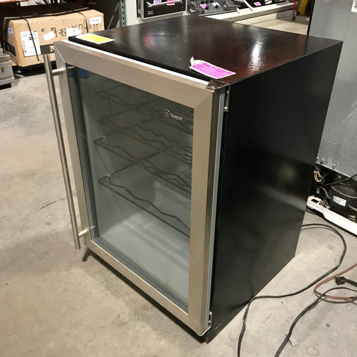 GE Monogram 24" Stainless Steel, Glass Door Wine Cooler 24"x 24"x 34"
