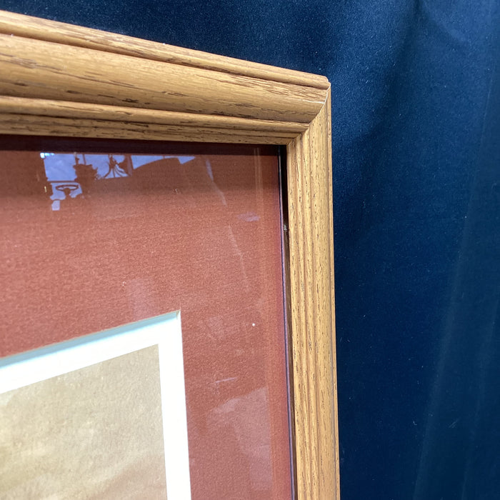 Gordon Snidow Signed "Dusty Morn" Limited Edition Print 35" x 28"
