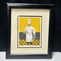 Guy Buffet Hand Signed & Numbered Lithograph Chef XLVII1053/2000 12.5"x 14.5"
