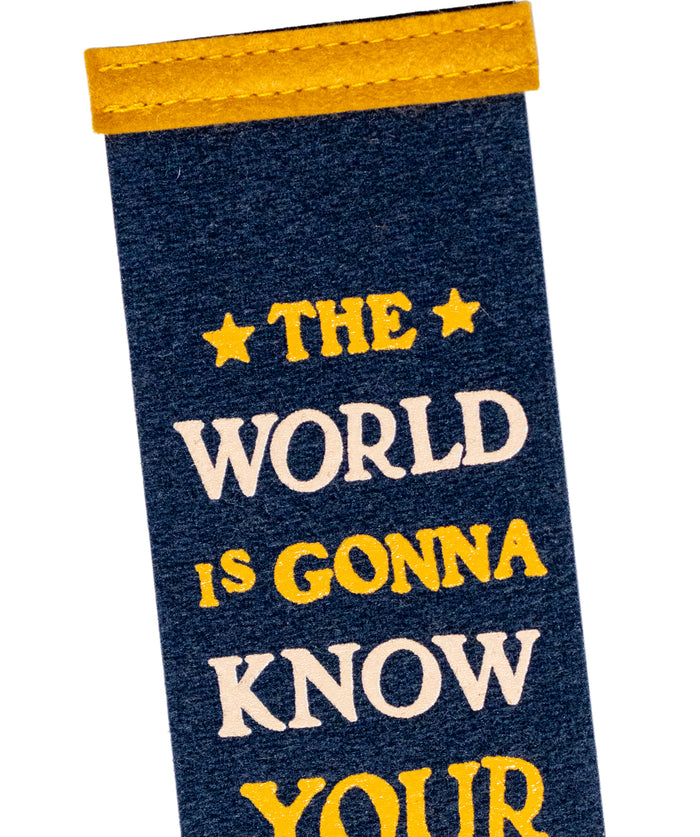 HAMILTON Oxford Pennant World Bookmark