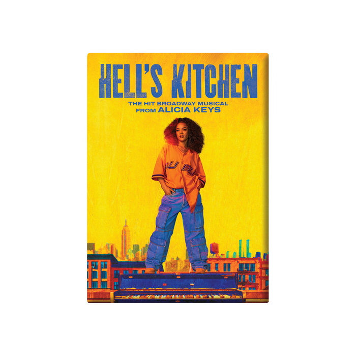 HELL'S KITCHEN Dreams Begin Button Magnet