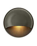 Hinkley 15232BZ Nuvi 12V Round LED Landscape Deck Sconce