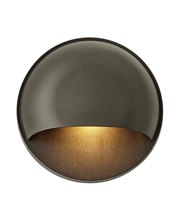 Hinkley 15232BZ Nuvi 12V Round LED Landscape Deck Sconce