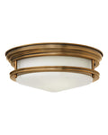 Hinkley Hadley 12 in Flush Mount in Brushed Brass - Model 3302BR