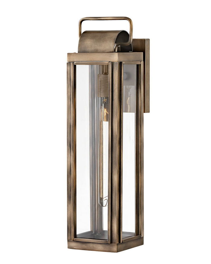 Hinkley Lighting SAG HARBOR Burnished Bronze Large Outdoor Wall Mount Lantern - Model 2845BU