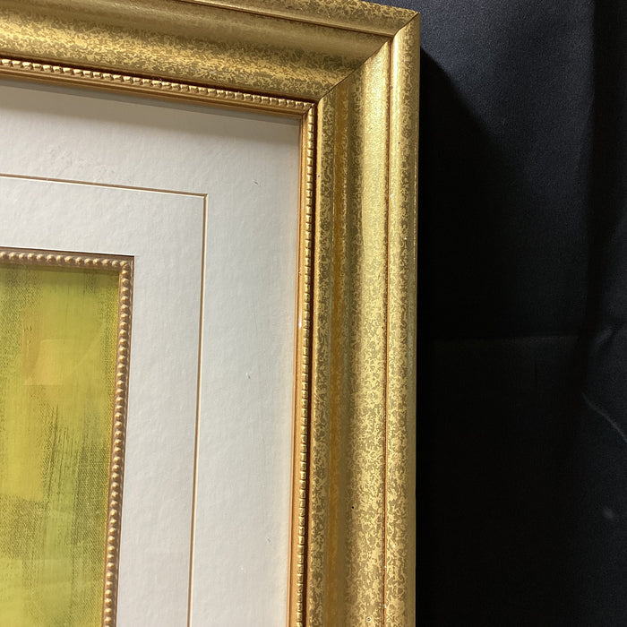 Jae Dougall "India in Paris" Still Life Print In Gold Frame 34" x 45"