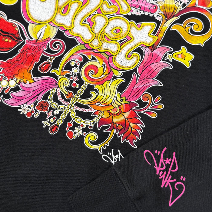 & JULIET Lady Pink Pullover Hoodie SIGNED