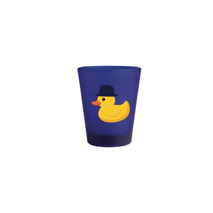 JUST IN TIME Duck Shot Glass