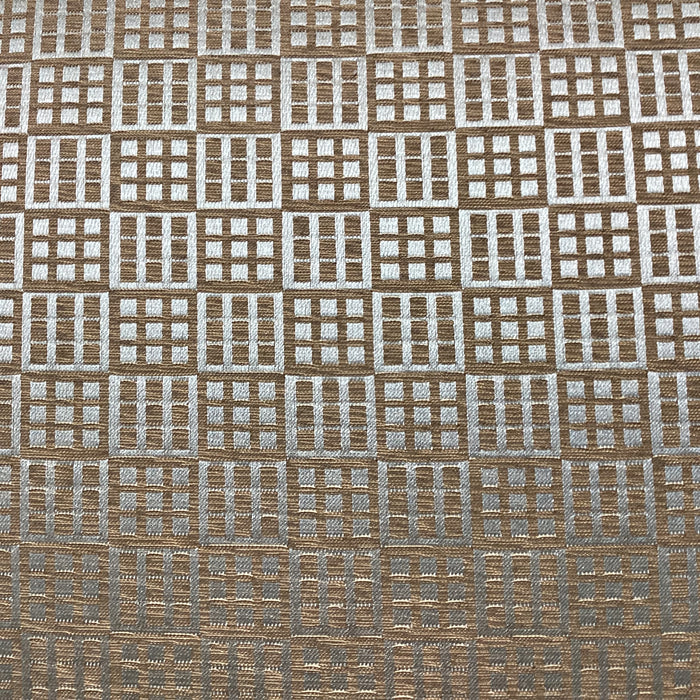 KING Olive with Metallic Blue Pattern Custom Headboard 77"x 61"