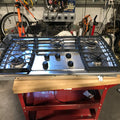 KitchenAid Stainless Steel 5 Burner Gas Cook-Top 36"x 21"x 3"