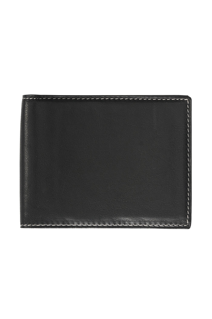 Kiton Bifold Full-Grain Leather Wallet