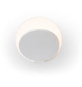 Koncept Gravy Wall Sconce - Matte White Body, Matte White plates - Hardwire