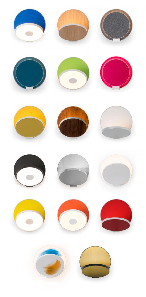 Koncept Gravy Wall Sconce - Matte White Body, Matte White plates - Hardwire