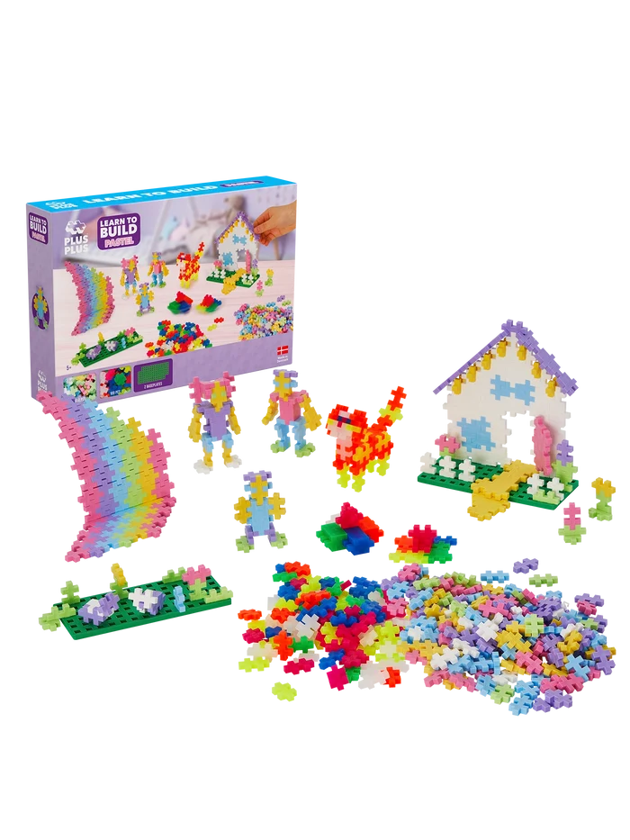 Learn to Build - Pastel - 600 pcs