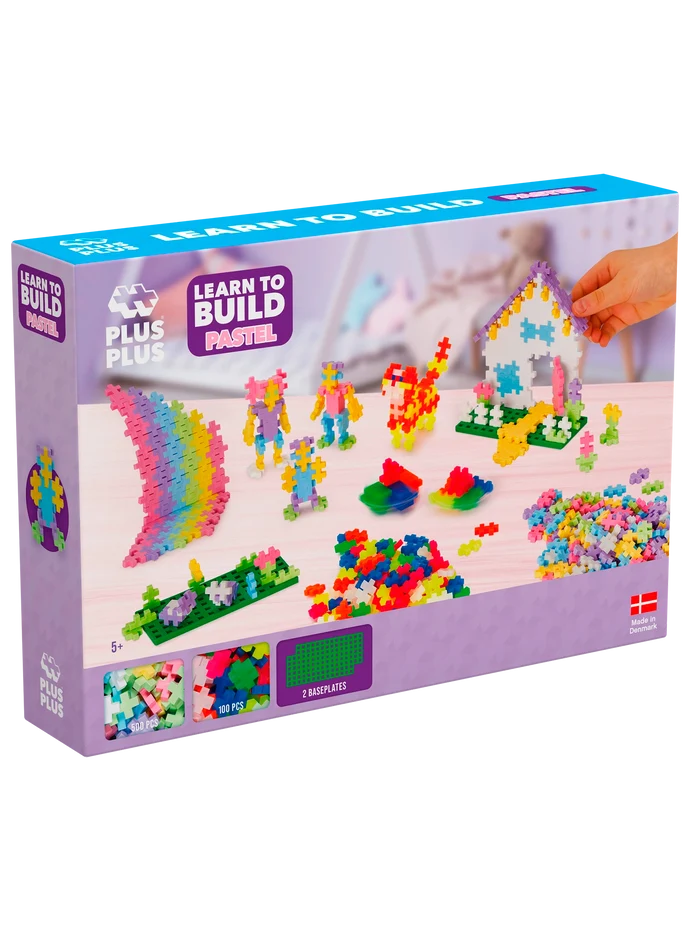 Learn to Build - Pastel - 600 pcs