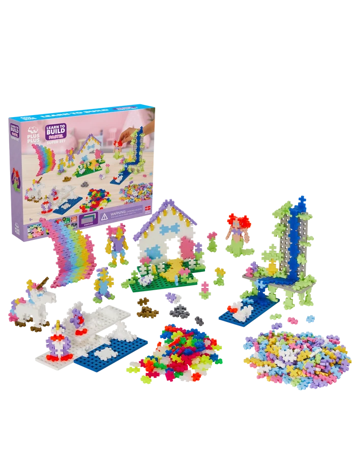 Learn to Build - Super Set Pastel - 1200 pcs