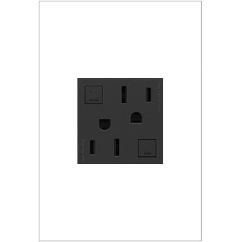 Legrand adorne 20A Tamper-Resistant Duplex Self-Test GFCI Receptacles