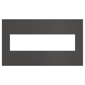 Brushed Black Nickel / 4-Gang