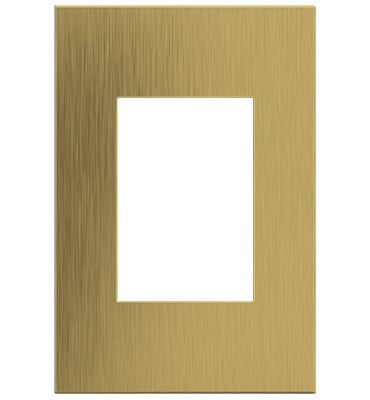 Brushed Satin Brass / 1-Gang +