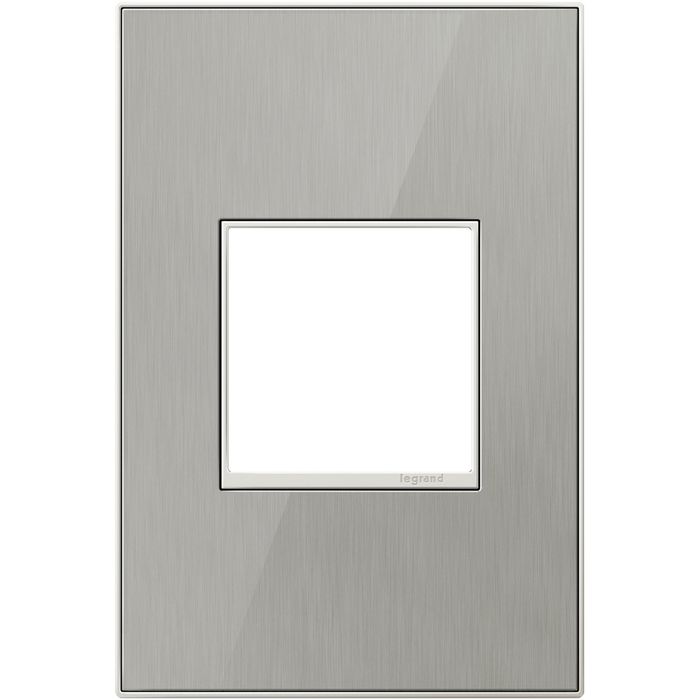 Brushed Stainless / 1-Gang