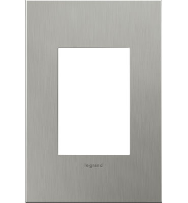 Brushed Stainless Steel / 1-Gang +