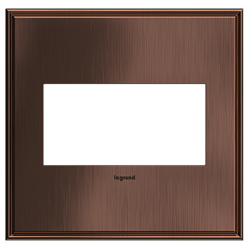 Matte Antique Copper / 2-Gang