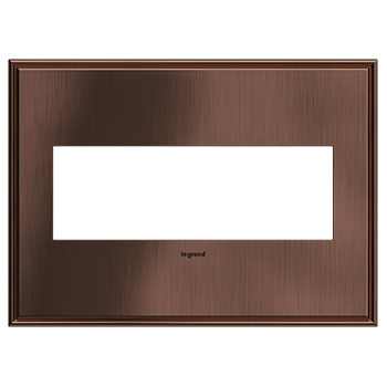 Matte Antique Copper / 3-Gang