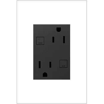 Legrand adorne Plus-Size Duplex Self-Test GFCI Receptacle