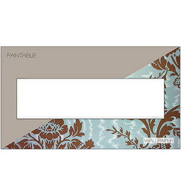 Custom (White Trim) / 4-Gang