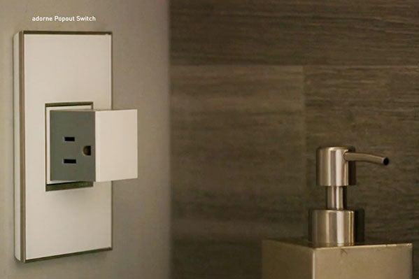 Legrand ARPTR151GG2 adorne 15A One-Gang Pop-Out Outlet