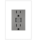 Legrand ARTRUSB153M4 adorne 15A Dual-USB Plus-Size Outlet