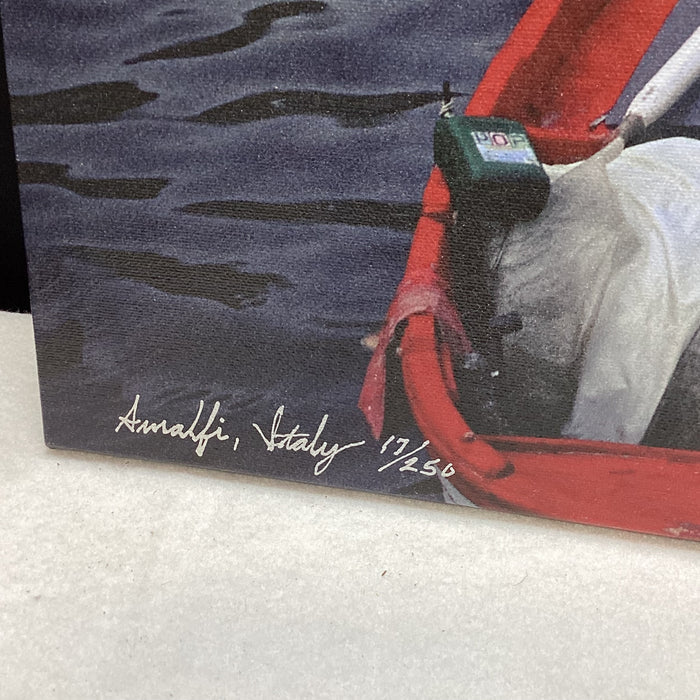 Louis Cantillo Signed "Amalfi, Italy" Limited Edition Canvas Print 30" x 24"