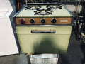 Magic Chef Green 3 Burner Mini Propane Range 21.5"x 20"x 18"