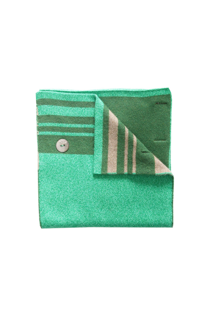 Marco Paolin by Zabeo Buttoned Cashmere Scarf