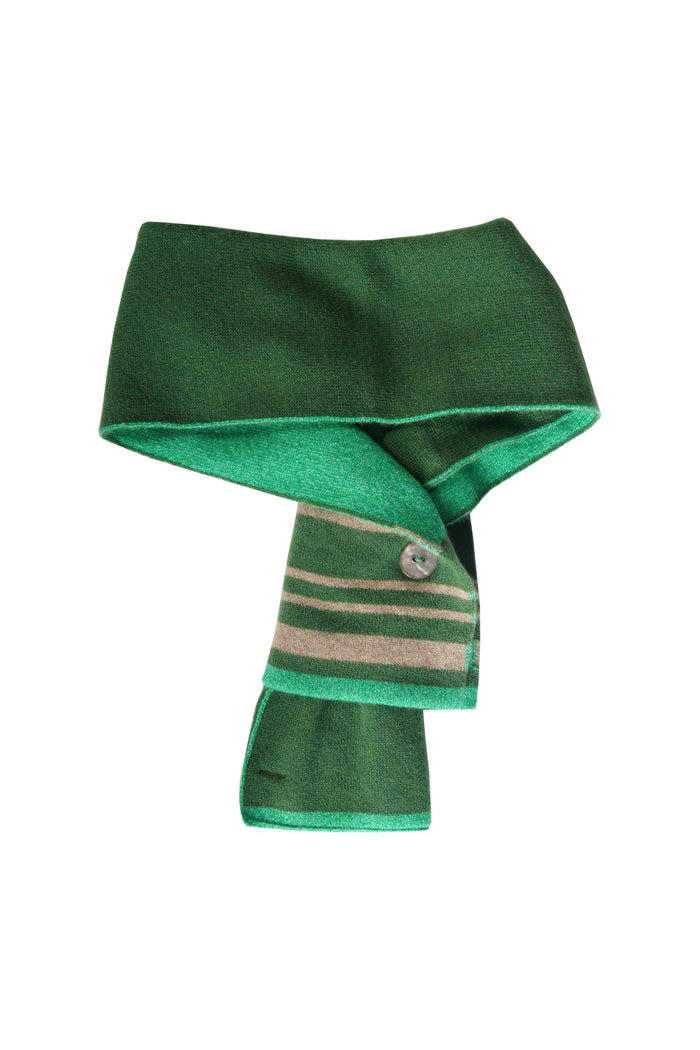 Marco Paolin by Zabeo Buttoned Cashmere Scarf