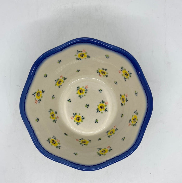 Medium Wavy Serving Bowl ~ Serving ~  7 inch ~ U-WP3