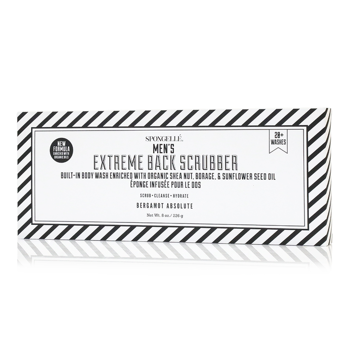 Men's Extreme Body Wash Infused Back Scrubber