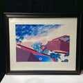 Michael Muffins Signed "Above The Beach" Limited Edition Print 33.5" x 27.5"