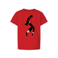 MJ THE MUSICAL Youth Logo Tee - Red