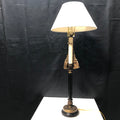 Neoclassical Stye Column Table Lamp 5" Base 32" Height