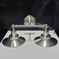 NEW Railroad Polished Nickel Sconce by Innovations Lighting 18.5"x11x8.5"