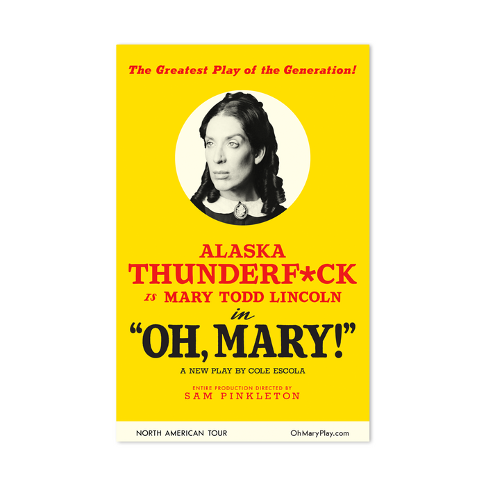 OH MARY! Alaska Windowcard