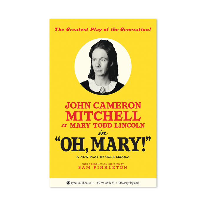 OH MARY! JC Mitchell Windowcard